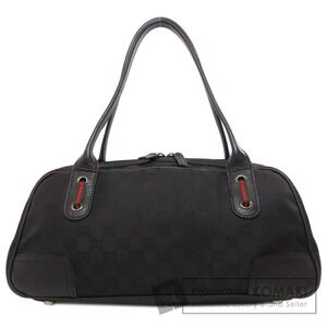 Gucci Black GG Leather Princy Boston Bag